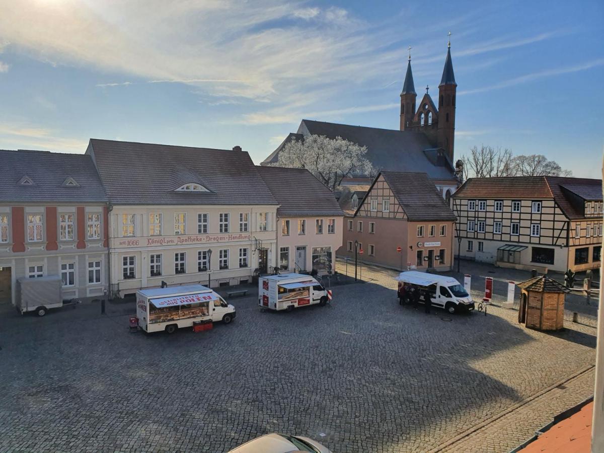 Cafe Schroeder Ferienwohnung Kyritz Bagian luar foto